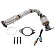 2-Piece Kit After Catalytic Converter Catalytic Converter, Federal EPA Standard, 46-State Legal (Cannot ship to CA, CO, NY or ME), includes (1) Catalytic Converter and (1) Oxygen Sensor