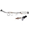 1997 Toyota Camry - 2-Piece Kit After Primary Catalytic Converter Catalytic Converter, 2.2L 4Cyl, Federal EPA Standard, 46-State Legal (Cannot ship to CA, CO, NY or ME), USA Built Vehicle, Naturally Aspirated,  Includes (1) Catalytic Converter and (1) Oxygen Se