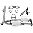 2-Piece Kit Catalytic Converter, 5.7L, 8Cyl, Federal EPA Standard, 46-State Legal (Cannot ship to CA, CO, NY or ME), Includes (1) Oxygen Sensor and (1) Catalytic Converter