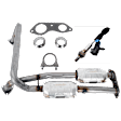 2-Piece Kit Catalytic Converter, 5.7L, 8Cyl, Federal EPA Standard, 46-State Legal (Cannot ship to CA, CO, NY or ME), Includes (1) Oxygen Sensor and (1) Catalytic Converter