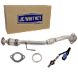 2-Piece Kit After Secondary Catalytic Converter Catalytic Converter, Federal EPA Standard, 46-State Legal (Cannot ship to CA, CO, NY or ME), includes (1) Catalytic Converter and (1) Oxygen Sensor