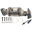 2-Piece Kit Catalytic Converter, Federal EPA Standard, 46-State Legal (Cannot ship to CA, CO, NY or ME), includes (1) Catalytic Converter and (1) Oxygen Sensor