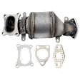 2013 Acura RDX - 2-Piece Kit Front, Driver Side Catalytic Converter, 3.5L 6Cyl, Federal EPA Standard, 46-State Legal (Cannot ship to CA, CO, NY or ME), Radiator Side Precat, Naturally Aspirated,  Includes (1) Catalytic Converter and (1) Oxygen Sensor