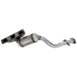 2004 BMW 325i - 2-Piece Kit Catalytic Converter, 2.5L 6Cyl, Federal EPA Standard, 46-State Legal (Cannot ship to CA, CO, NY or ME), engdesig: M54, Manifold Converter, Naturally Aspirated, Includes (1) Catalytic Converter and (1) Oxygen Sensor