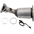 2-Piece Kit Before Catalytic Converter Catalytic Converter, Federal EPA Standard, 46-State Legal (Cannot ship to CA, CO, NY or ME), includes (1) Catalytic Converter and (1) Oxygen Sensor