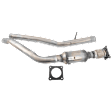 2004-2005 Dodge Grand Caravan - 3-Piece Kit Catalytic Converter, Federal EPA Standard, 46-State Legal (Cannot ship to CA, CO, NY or ME), Includes (2) Oxygen Sensor and (1) Catalytic Converter
