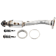 2002 Honda CR-V - 3-Piece Kit Front Catalytic Converter, 2.4L 4Cyl, Federal EPA Standard, 46-State Legal (Cannot ship to CA, CO, NY or ME), Naturally Aspirated,  Includes (1) Catalytic Converter and (2) Oxygen Sensor