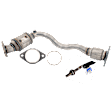 2-Piece Kit After Catalytic Converter Catalytic Converter, 3.6L, 6Cyl, Federal EPA Standard, 46-State Legal (Cannot ship to CA, CO, NY or ME), Includes (1) Oxygen Sensor and (1) Catalytic Converter