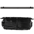 2-Piece Kit Radiator Support Assembly, Includes (1) Active Grille Shutter and (1) Radiator Support