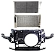 3-Piece Kit Radiator Support Assembly, 1.6L, 4Cyl, Includes (1) A/C Condenser, (1) Radiator and (1) Radiator Support