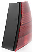 3-Piece Kit Driver and Passenger Side Halogen Tail Light, Without bulb(s), Includes (1) Bumper Cover and (2) Tail Light