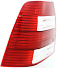 3-Piece Kit, Rear Primed Bumper Cover, Sedan, 4th Generation, 1999-2005 Body Style, Without Built-In Bumper Molding, Includes (1) Bumper Cover and (2) Tail Light