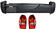 3-Piece Kit, Rear Primed Bumper Cover, Sport Utility, Includes (1) Bumper Cover and (2) Tail Light