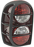 3-Piece Kit Driver and Passenger Side Halogen Tail Light, Without bulb(s), Includes (1) Bumper Cover and (2) Tail Light