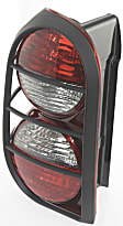 3-Piece Kit Driver and Passenger Side Halogen Tail Light, Without bulb(s), Includes (1) Bumper Cover and (2) Tail Light