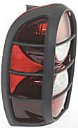 3-Piece Kit Driver and Passenger Side Halogen Tail Light, Without bulb(s), Includes (1) Bumper Cover and (2) Tail Light