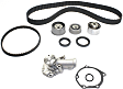 2-Piece Kit Timing Belt Kit, 2.4L, 4Cyl Water Pump Included Includes (1) Timing Belt Kit and (1) Water Pump