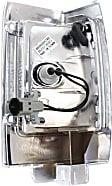 4-Piece Kit Driver and Passenger Side Halogen Headlight, With bulb(s), OE Replacement, Includes (2) Corner Light and (2) Headlight