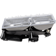 2-Piece Kit Driver Side Halogen Headlight, Includes (1) Headlight and (1) Reflector