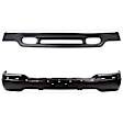 2-Piece Kit, Front Bumper, Painted Black, Includes (1) Bumper and (1) Valance