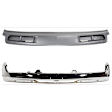 2-Piece Kit, Front Bumper, Chrome, Includes (1) Bumper and (1) Valance