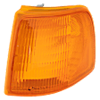 3-Piece Kit Driver Side Halogen Headlight, Includes (1) Corner Light, (1) Grille Assembly, and (1) Headlight