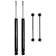 2006 Chrysler 300 - 4-Piece Kit Rear Suspension Kit,  Includes (2) Shock Absorber and (2) Sway Bar Link