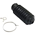 1995 Honda Civic del Sol - 4-Piece Kit Front Suspension Kit,  Includes (2) Steering Rack Boot and (2) Tie Rod End