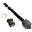 4-Piece Kit Front, Driver and Passenger Side Suspension Kit, Includes (2) Steering Rack Boot and (2) Tie Rod End