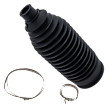 4-Piece Kit Front, Driver and Passenger Side Suspension Kit, Includes (2) Steering Rack Boot and (2) Tie Rod End