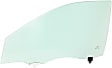 2-Piece Kit Front, Driver Side Door Glass Kit, Green Tint, 4-Door, Sedan, Includes (1) Door Glass and (1) Window Regulator
