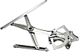 2-Piece Kit Front, Driver Side Door Glass, No Tint, FD23692 GTYN, Includes (1) Window Regulator and (1) Door Glass