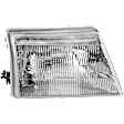 2000 Ford Ranger - 6-Piece Kit Header Panel, Rear Wheel Drive,  Includes (2) Corner Light, (1) Grille Assembly, (1) Header Panel, and (2) Headlight
