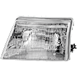 2000 Ford Ranger - 6-Piece Kit Header Panel, Rear Wheel Drive,  Includes (2) Corner Light, (1) Grille Assembly, (1) Header Panel, and (2) Headlight