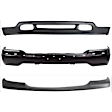 2002 GMC Sierra 2500 SL - 3-Piece Kit Front Bumper, Painted Black, Includes (1) Bumper, (1) Bumper Trim, and (1) Valance