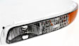 2002 Chevrolet Silverado 2500 - 5-Piece Kit Grille, Gray,  Includes (1) Grille Assembly, (2) Headlight, and (2) Parking Light