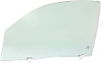 4-Piece Kit Front, Driver and Passenger Side Door Glass, Green Tint, FD22401 GTYN, FD22402 GTYN, Includes (2) Door Glass and (2) Window Regulator