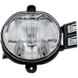4-Piece Kit, Front, Driver and Passenger Side Halogen Fog Light, With bulb(s), Includes (2) Fog Light and (2) Fog Light Trim