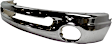 7-Piece Kit, Front Bumper, Chrome, Includes (1) Bumper, (2) Fog Light, (2) Fog Light Trim, and (2) Valance