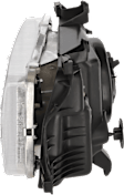 5-Piece Kit Driver and Passenger Side Halogen Headlight, Includes (2) Corner Light, (1) Grille Assembly, and (2) Headlight