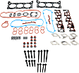 2-Piece Kit Engine Gasket Set Overhaul, Includes (1) Cylinder Head Gasket and (1) Cylinder Head Bolt