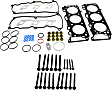2-Piece Kit Engine Gasket Set Overhaul, Includes (1) Cylinder Head Bolt and (1) Cylinder Head Gasket