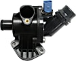 2-Piece Kit Water Pump, 1.8L, 4Cyl, New, Includes (1) Water Pump and (1) Thermostat