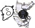 2-Piece Kit Water Pump, 4.4L, 8Cyl, New, Includes (1) Water Pump and (1) Thermostat
