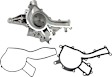 3-Piece Kit Water Pump, New, Includes (1) Water Pump, (1) Water Outlet and (1) Fan Clutch