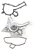 2002 Mercedes Benz ML320 - 3-Piece Kit Water Pump, GAS, Without Engine Oil Cooler, 3.2L 6Cyl, Includes (1) Water Pump, (1) Fan Clutch and (1) Water Outlet
