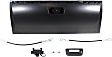 2013 GMC Sierra 3500 HD - 6-Piece Kit Primed Tailgate, For Models With Locking Tailgate and Tailgate Assist, Without Rear View Camera, CAPA Certified, Includes (1) Tailgate, (2) Tailgate Cable, (2) Tailgate Handle, and (1) Tailgate Hinge