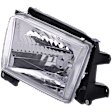 2002 Toyota 4Runner - 6-Piece Kit Front, Driver and Passenger Side Halogen Fog Light, With bulb(s), OE Replacement  Includes (2) Corner Light, (2) Fog Light, and (2) Headlight