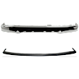 2002 Toyota 4Runner - 2-Piece Kit Front Bumper, For Models Without Sport Package, Chrome, Sport Utility, Includes (1) Bumper and (1) Bumper Trim