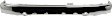 2002 Toyota 4Runner - 2-Piece Kit Front Bumper, For Models Without Sport Package, Chrome, Sport Utility, Includes (1) Bumper and (1) Bumper Trim